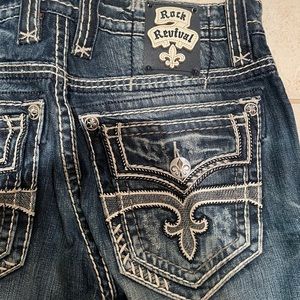 Mens Rock Revival Jeans